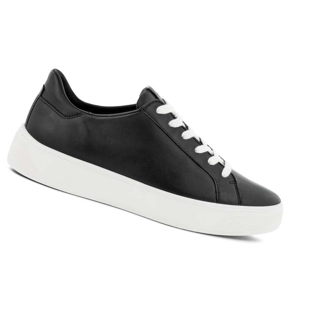 Ecco Street Tray Sneakers Dam Svarta | SE 260DFM